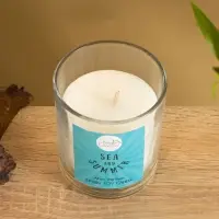 Свеча с кристаллом внутри Sea and Summer "After the rain" после дождя, 120 гр