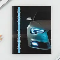 Тетрадь в клетку, 48 л., А5, на скрепке, блок №2 &laquo;Машины&raquo; МИКС