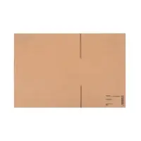 Коробка складная, бурая, 35&times;23.5&times;15 см