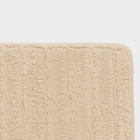 Коврик Savanna, 50&times;80 см, ворс 1 см, микрофибра, бежевый