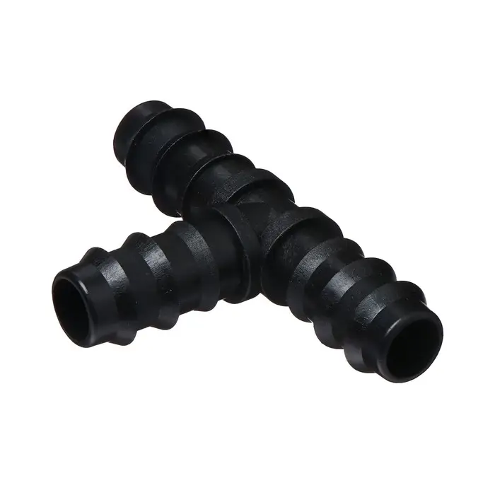 Тройник Т-образный, для шланга 1&times;2&laquo; (12 мм), пластик