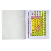 Тетрадь предметная 36 листов в клетку, Calligrata &laquo;MonoTone. Химия&raquo;, обложка мелованная бумага, серые листы