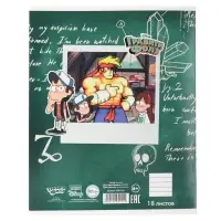 Тетрадь в линейку 18 листов, 5 видов МИКС, обложка мелованный картон, &laquo;Гравити Фолз&raquo;