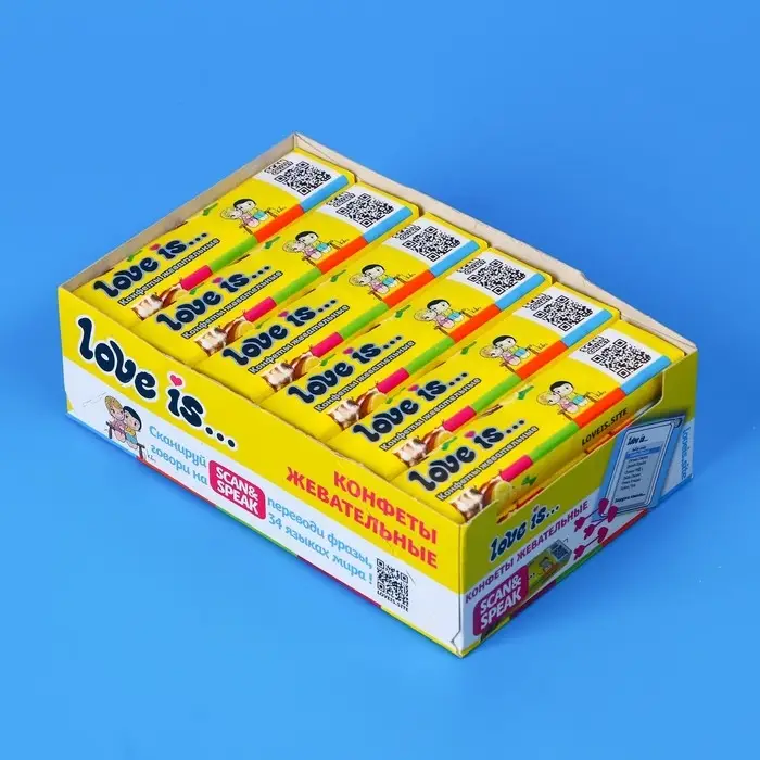 Конфеты жевательные Love is &laquo;Кола-лимон&raquo;, 20 г