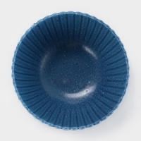 Салатник Доляна &laquo;Коралл&raquo;, d=16.1 см, керамика, синий