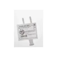 Вилка прямая, 10А, без з/к, 220 В, белая, розничная упаковка