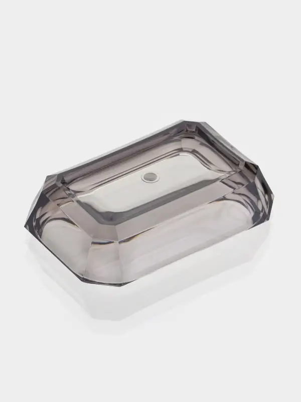 Набор для ванной "Блэк" 3 предмета (дозатор, стакан, мыльница)