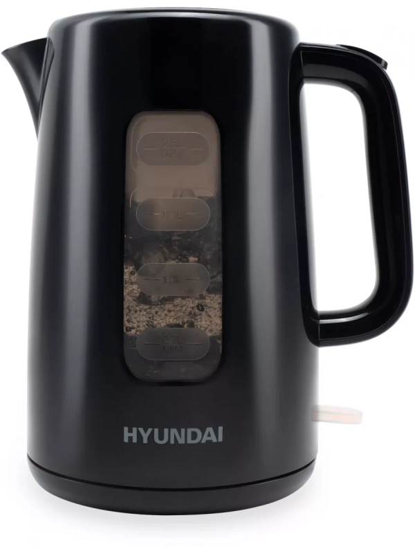 Чайник HYK-P2501 2,5л 2200Вт черный (пластик)