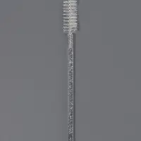 Щёточки для бровей и ресниц, набор - 10 шт., 9.5 см, прозрачная