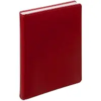 Ежедневник Nebraska, недатированный, красный