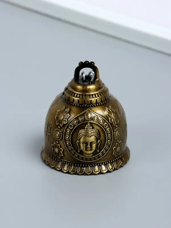 Колокольчик "Будда" набор 2 шт 6х5х5 см