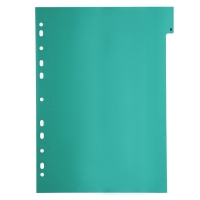 Набор разделителей листов А4 Office-2000, алфавитные А-Я, 20 листов, цветные, пластик 140 мкм