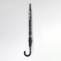 Зонт - трость полуавтоматический &laquo;Звезды&raquo;, 8 спиц, R = 54/60 см, D = 120 см, цвет тёмно - синий