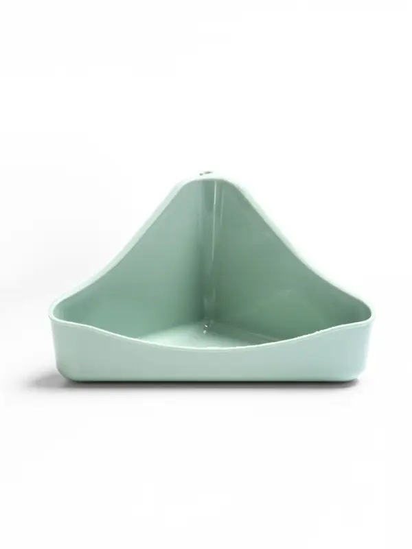 Туалет угловой для грызунов 16 х 9 х 8,5 см, микс цветов