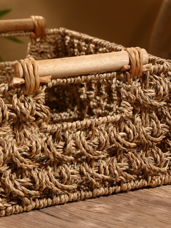 Корзина плетеная 36х20х15 см, сиграсс