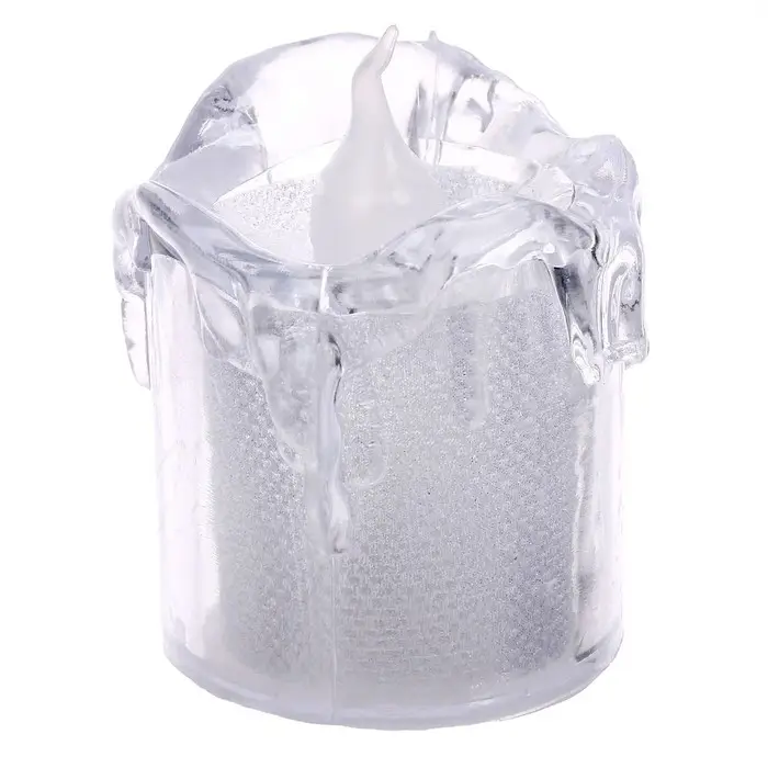 Свеча светодиодная, горит жёлтым