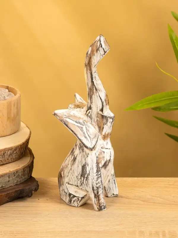 Набор сувенирный &laquo;Слоны&raquo;, h=26 см, h=22 см, дерево