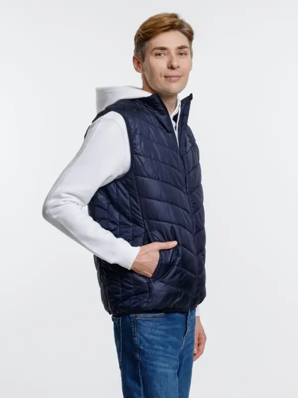 Жилет с подогревом Thermalli Valmorel, темно-синий, размер XL