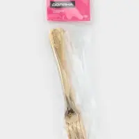 Набор вилок столовых 6 шт "Эмили" 20,5 см, цвет золото