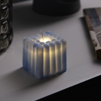 Светодиодная фигура &laquo;Куб&raquo; 5х5 см, батарейки АG13х3 (в комплекте), свечение теплое белое