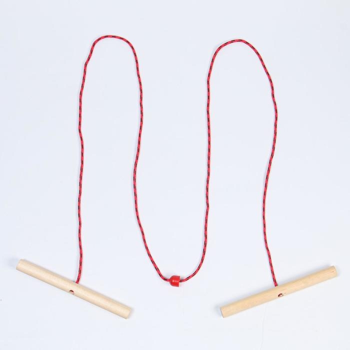 Игра "Кто быстрее"длина 285 см, палочка 28,5 см, d=3 см