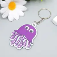 Брелок PVC "Медуза" 6,4х4,5 см