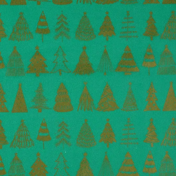 Упаковочная бумага на новый год тишью &laquo;Ёлочки&raquo;, 50 х 70 см