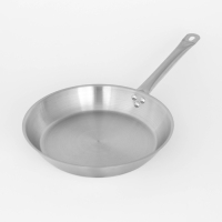 Сковорода из нержавеющей стали Hanna Kn&ouml;vell, d=30 см, h=5,5 см, толщина стенки 0,6 мм, длина ручки 24,5 см, индукция