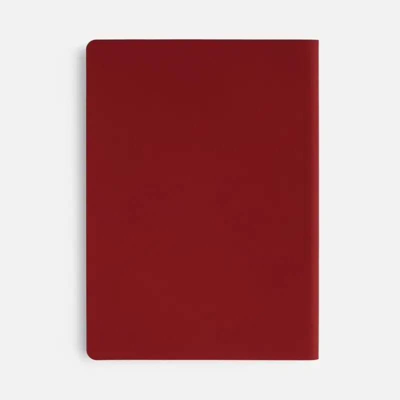 Ежедневник Flex Shall New, недатированный, красный