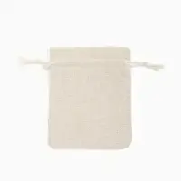 Мешочек подарочный &laquo;Лён&raquo; 10&times;12, бежевый