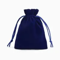 Мешочек бархатный &laquo;Классика&raquo;, 9&times;12, синий