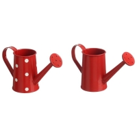 Кашпо &laquo;Лейка&raquo;, 15&times;7&times;8 см, красное