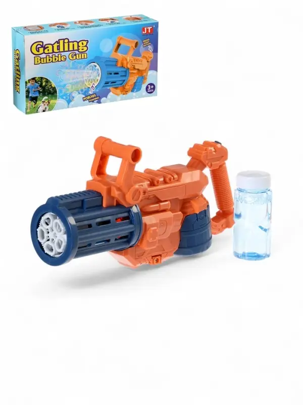 Генератор мыльных пузырей "Пулемёт", работает от батареек