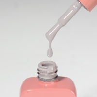 Гель лак для ногтей &laquo;SIMPLE&raquo;, 3-х фазный, 10 мл, LED/UV, цвет серый (105)