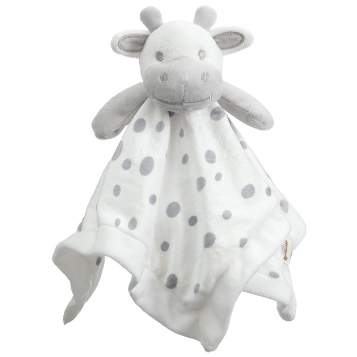 Комфортер - игрушка &laquo;Коровка&raquo;, погремушка, цвет белый, Крошка Я