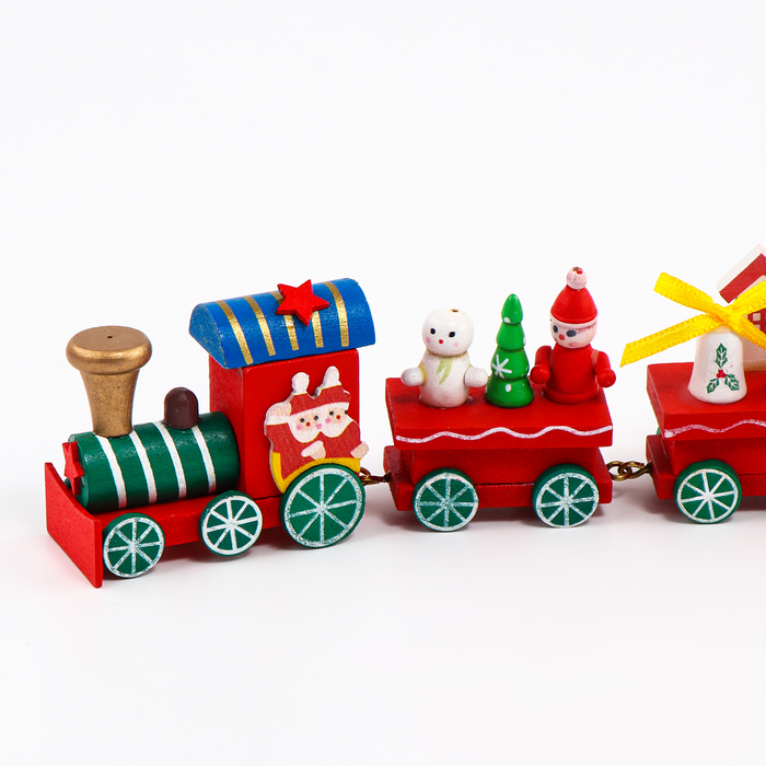 Сувенир "Новогодний поезд", 32 см