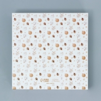 Коробка под 16 конфет с ячейками &laquo;С Новым годом&raquo; 17.7 х 17.7 х 3.8 см, Новый год