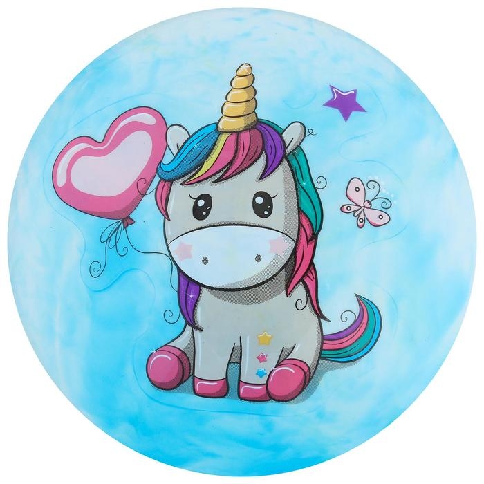 Мяч детский &laquo;Пони&raquo;, d=22 см, цвет МИКС