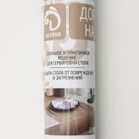 Дорожка на стол Доляна &laquo;Паутинка&raquo;, 30&times;150 см, цвет серебряный