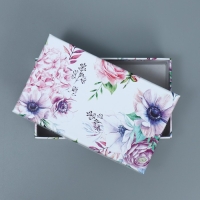 Набор коробок 10 в 1, упаковка подарочная, &laquo;Цветы&raquo;, 12 х 7 х 4 - 32.5 х 20 х 12.5 см