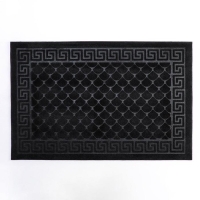 Коврик влаговпитывающий &laquo;Чешуйки&raquo;, 60&times;90 см, цвет чёрный