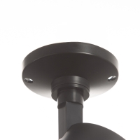 Светильник "Рум" GU10 10Вт черный 8х18х14 см