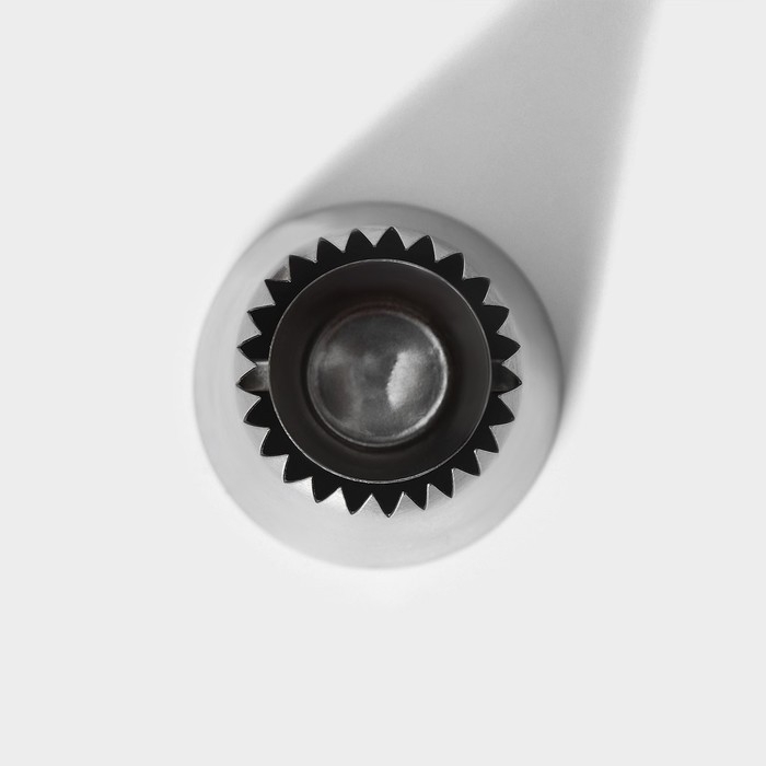 Насадка кондитерская &laquo;Безе&raquo;, d=4,2 см, выход 2,7 см, нержавеющая сталь