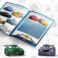 Набор обучающих книг &laquo;Познаём мир с Тачками&raquo;, 6 книг по 20 стр., Тачки