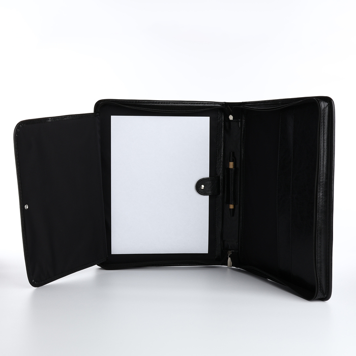 Папка для документов &laquo;Алекс&raquo;, А4, цвет чёрный