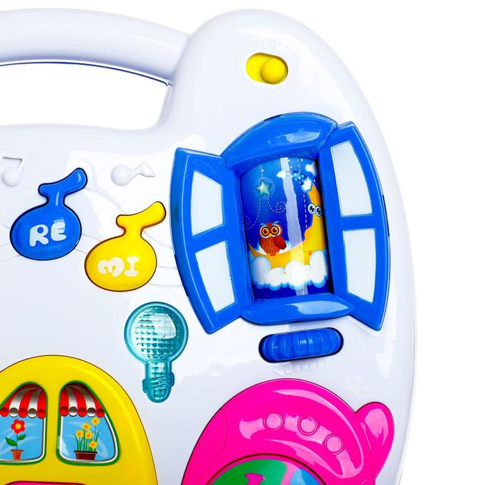 Детский столик-подвеска &laquo;Домик&raquo;, световые и звуковые эффекты, работает от батареек