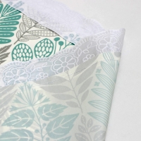 Скатерть на нетканой основе многоразовая с кружевом &laquo;Кружево&raquo;, 130&times;140 см