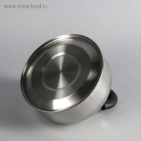 Чайник из нержавеющей стали со свистком, 2,5 л, капсульное дно, индукция