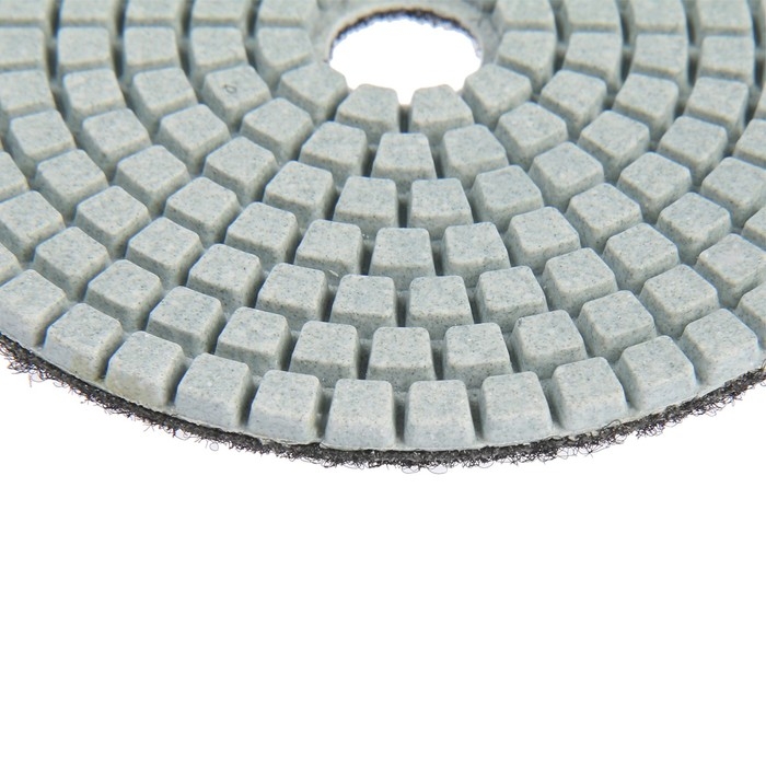 Алмазный гибкий шлифовальный круг ТУНДРА "Черепашка", для мокрой шлифовки, 100 мм, № 200