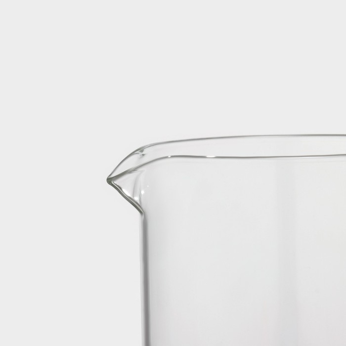 Чайник заварочный стеклянный на подставке SL Home &laquo;Риальто&raquo;, 600 мл, цвет прозрачный